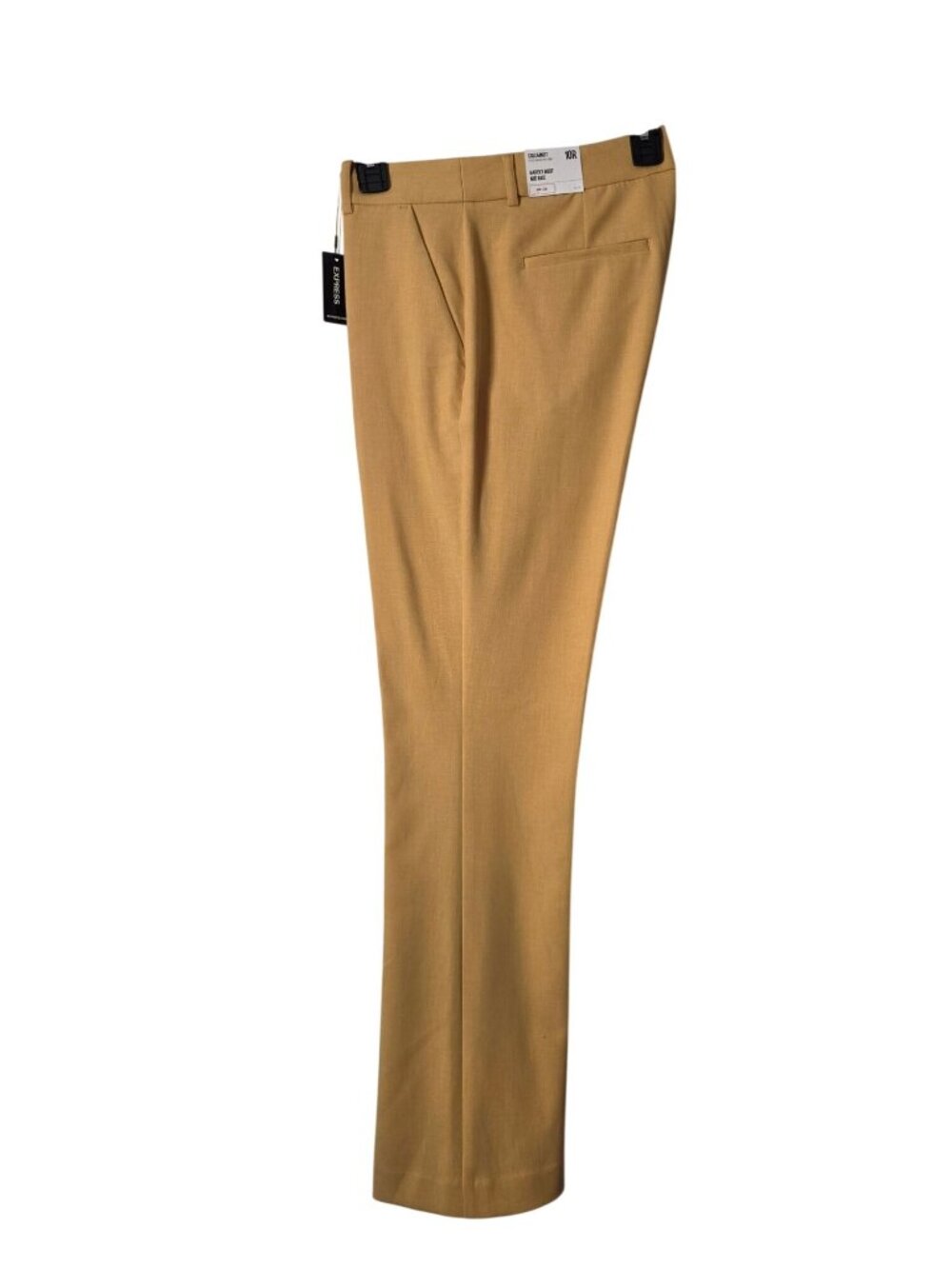 Classic Professional Express Gold Dress Pants Office Quiet Luxury Polished - Picture 4 of 13